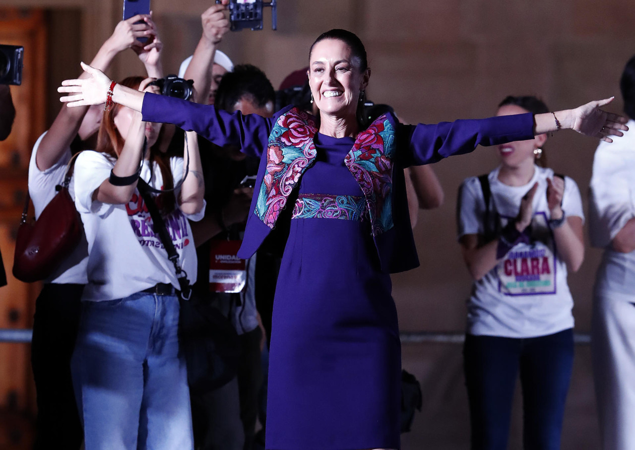 Claudia Sheinbaum, primera mujer presidenta de México. EFE