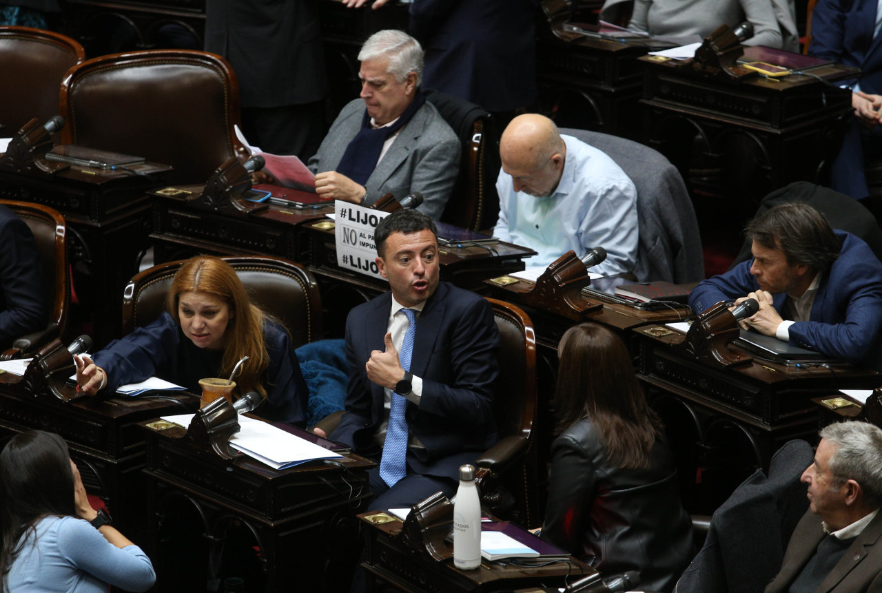 Debate en la Cámara de Diputados. Foto: NA.