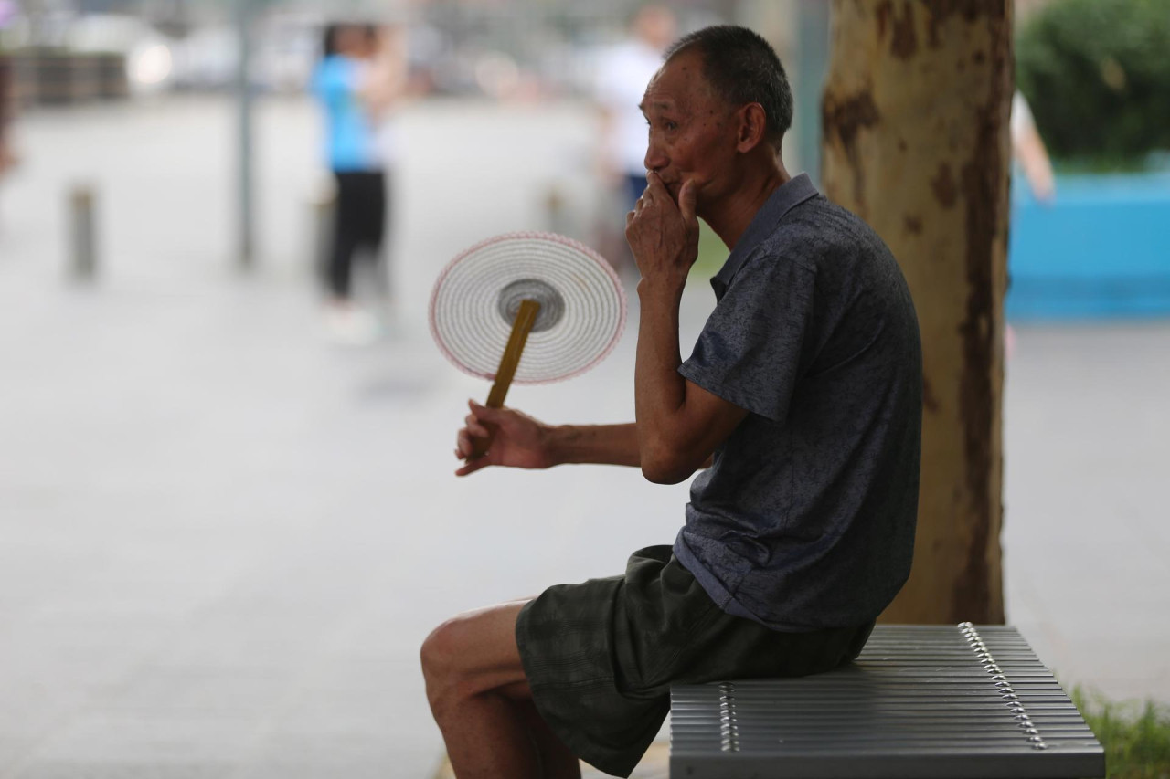 Temperatura récord en China. Foto: EFE.