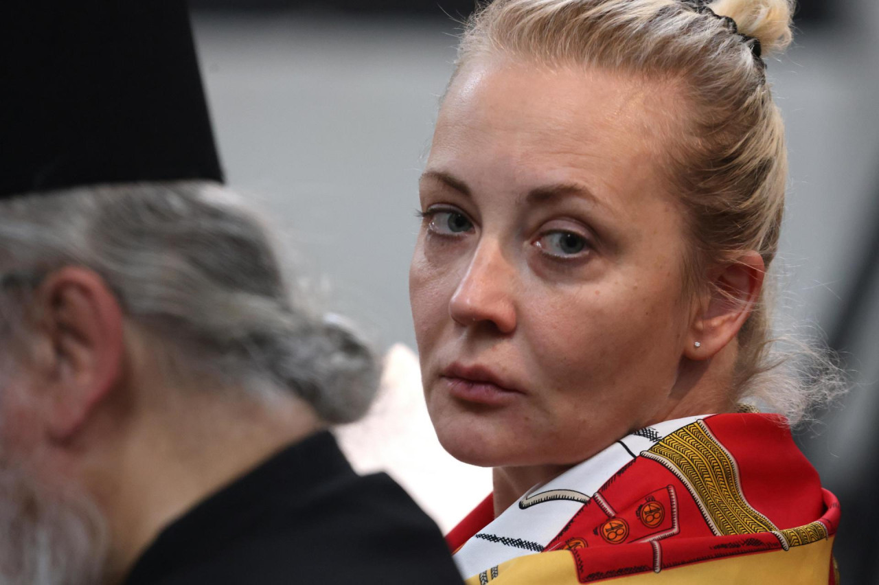 Yulia Naválnaya, la viuda del líder opositor ruso Alexéi Navalny. Foto: EFE.