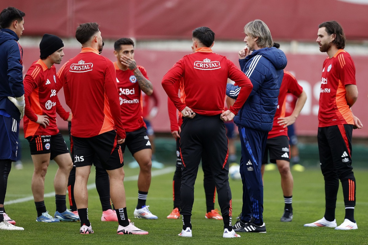 Ricardo Gareca; Selección Chile. Foto: X @LaRoja.