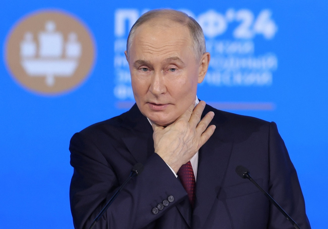 Vladimir Putin, presidente de Rusia. Foto: Reuters