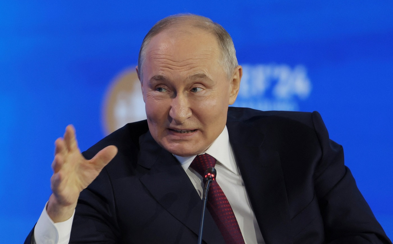 Vladimir Putin, presidente de Rusia. Foto: Reuters