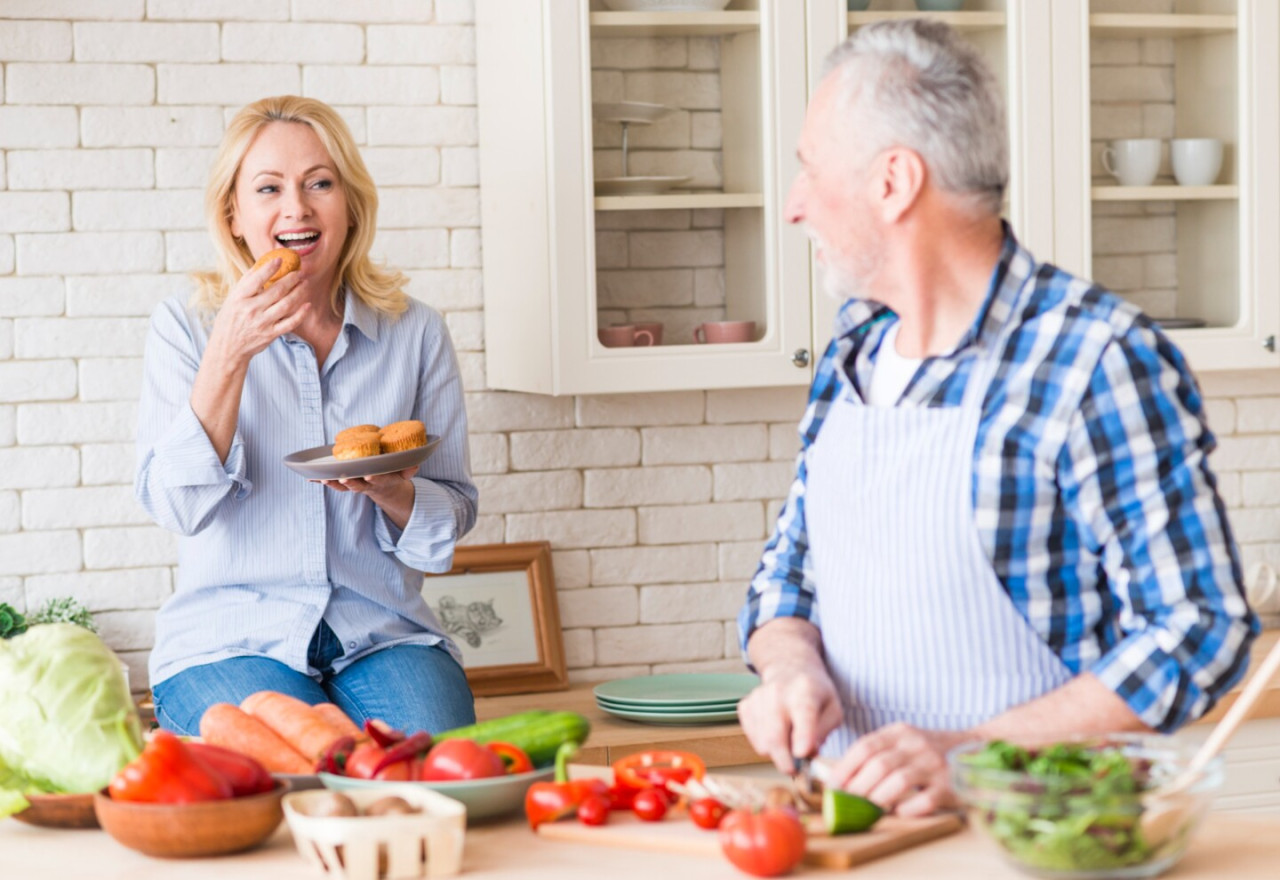 Alimentación; longevidad; envejecimiento. Foto: Unsplash.