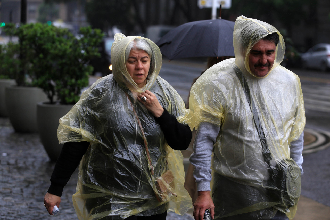 Lluvias. Foto: NA.