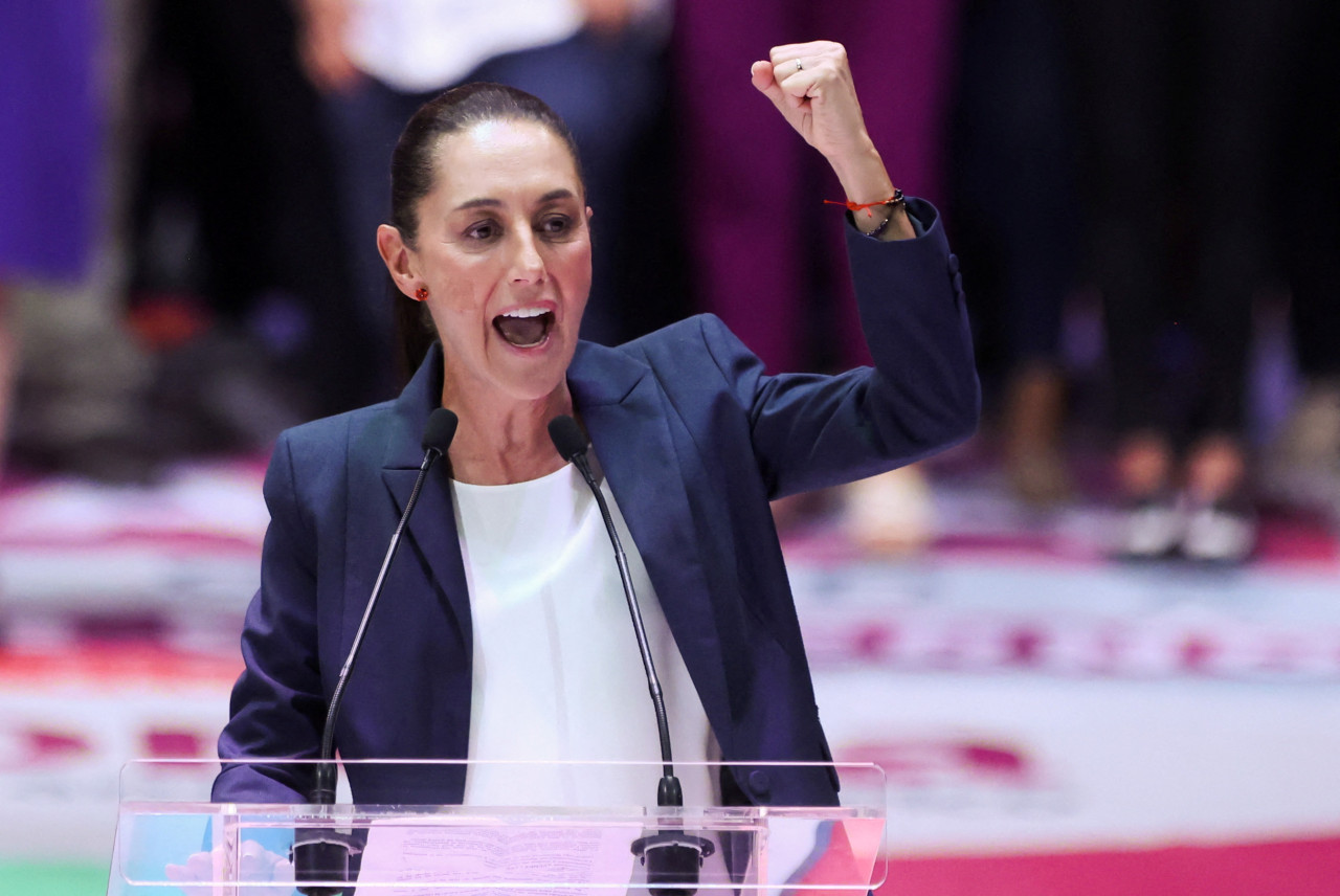 Claudia Sheinbaum, presidenta electa de México. Foto: Reuters