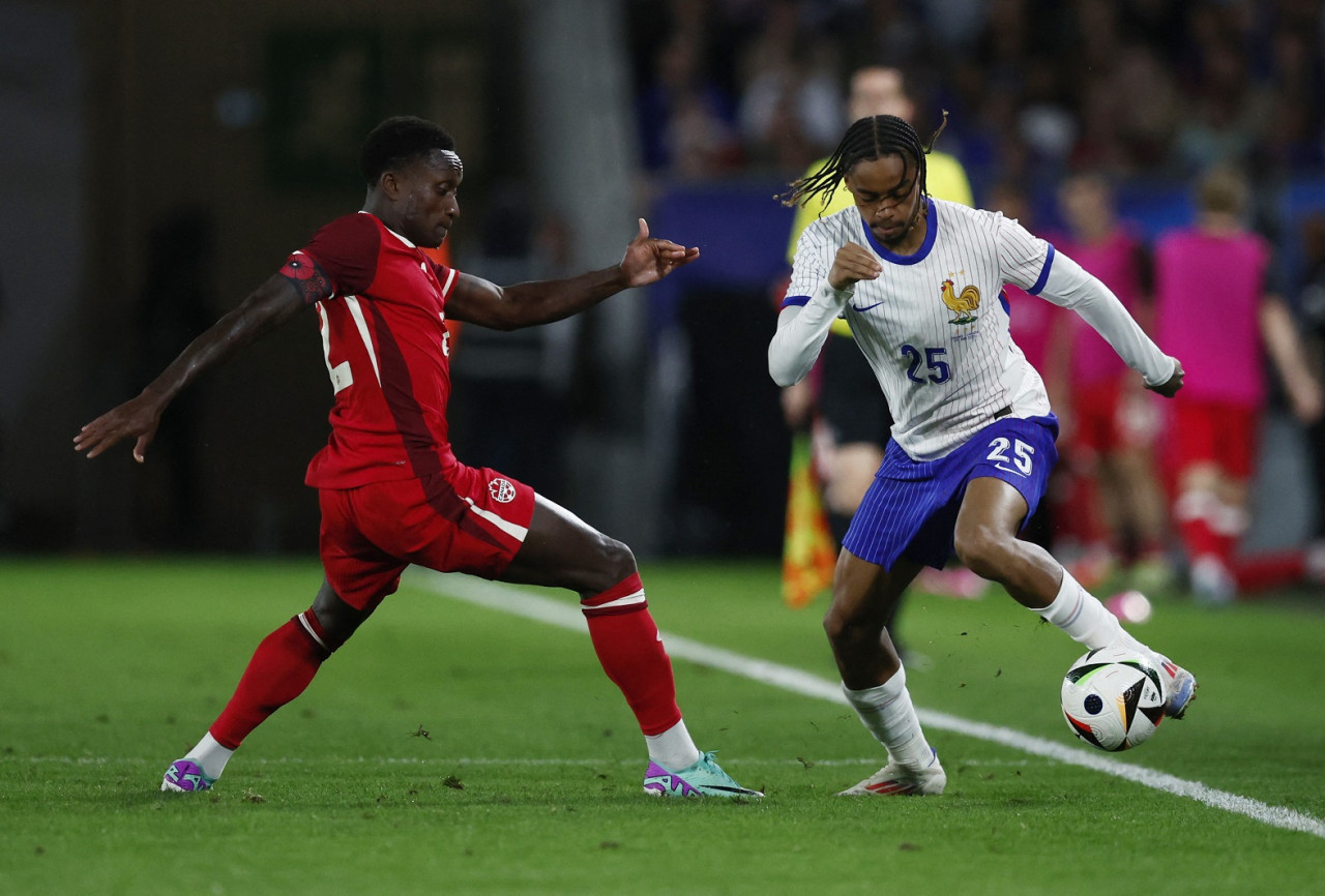 Canadá vs Francia, amistoso. Foto: Reuters