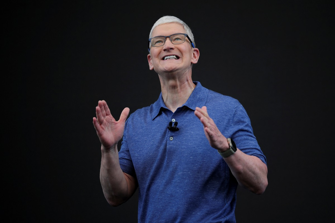 Apple; Tim Cook. Foto: Reuters.