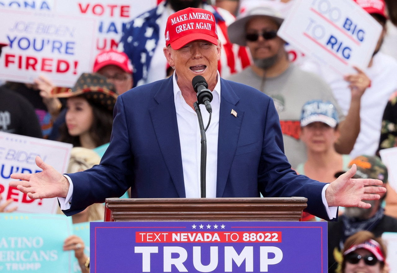 Donald Trump, expresidente de EEUU. Foto: Reuters