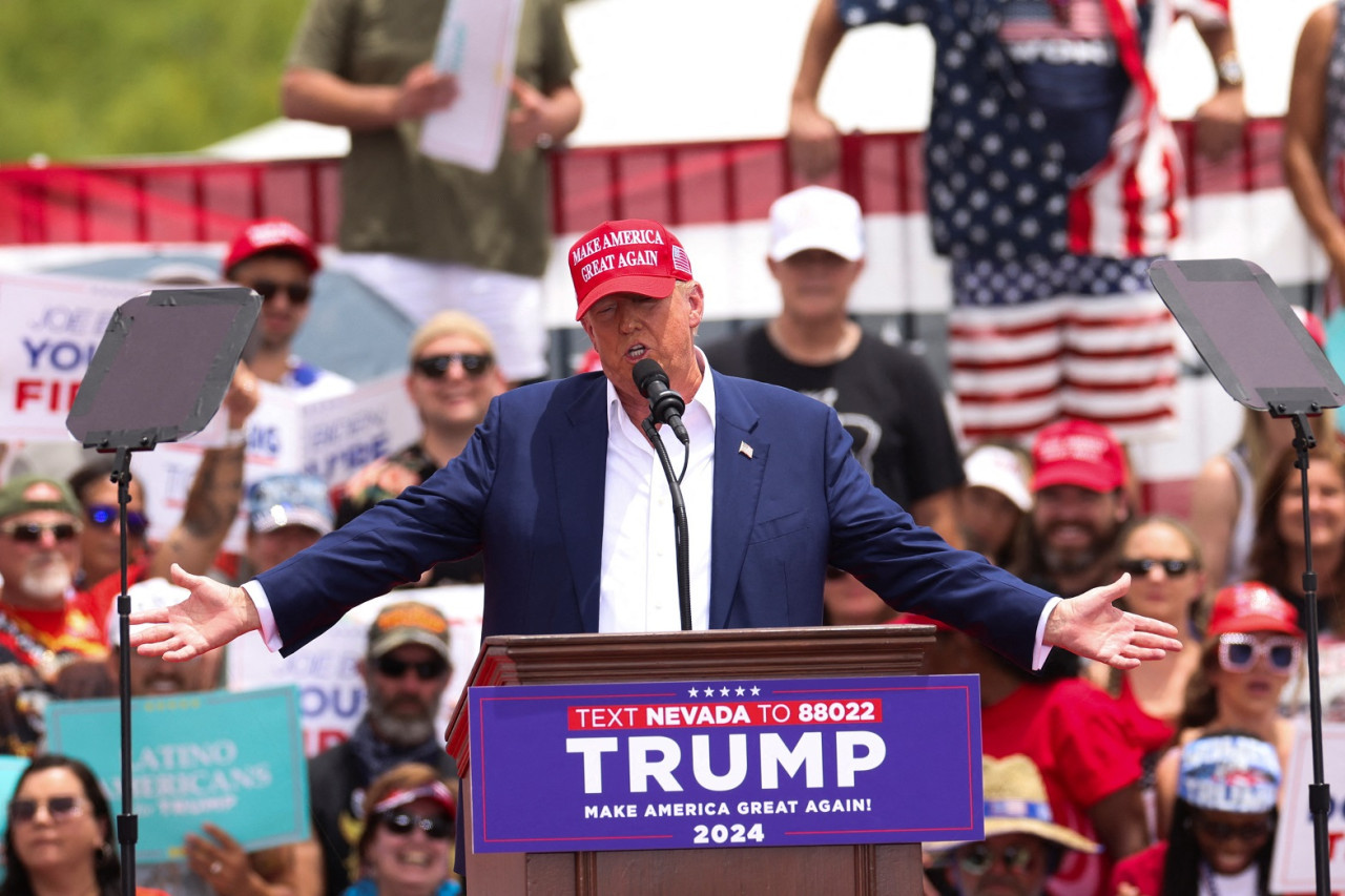 Donald Trump, expresidente de EEUU. Foto: Reuters