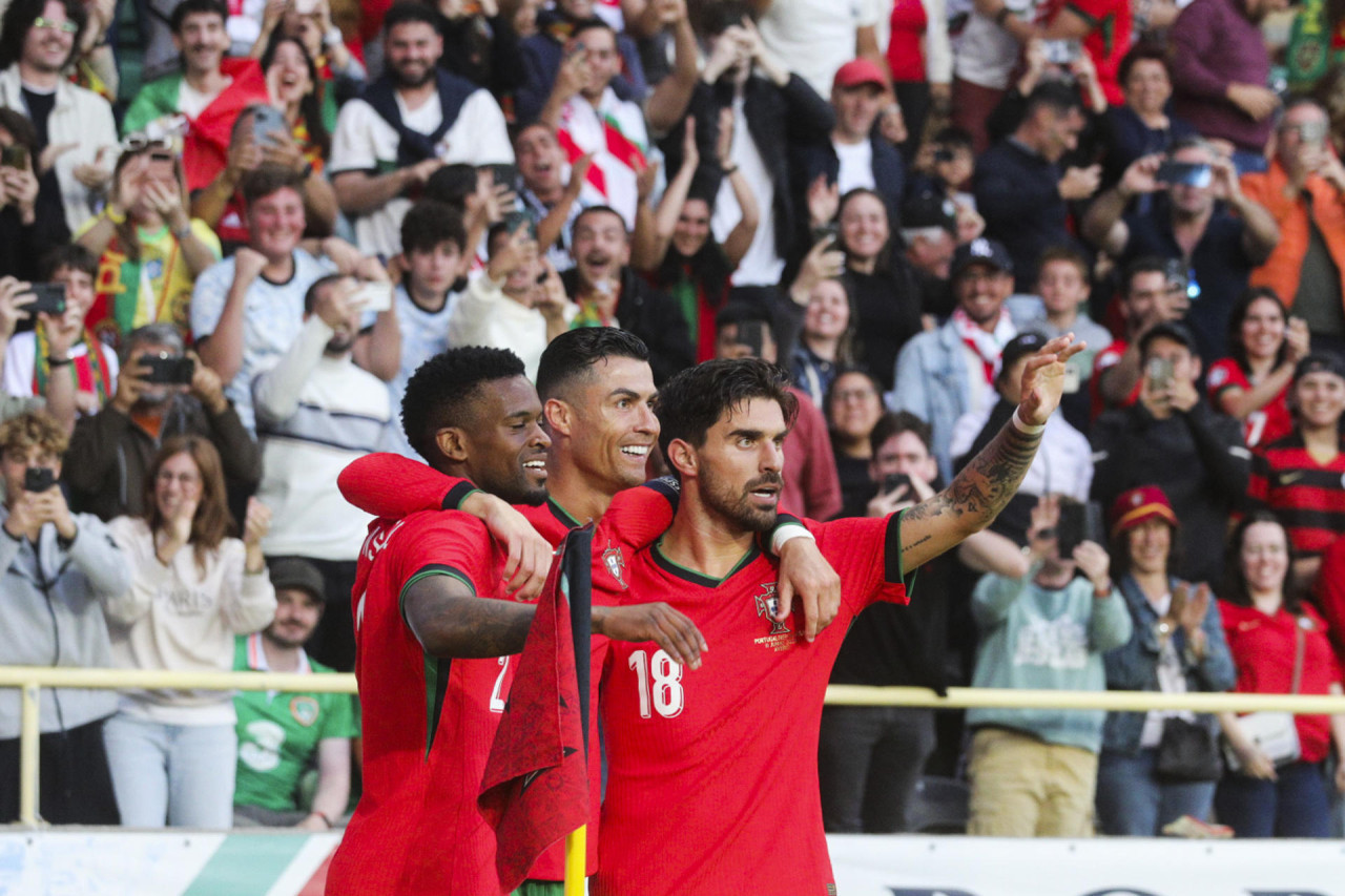 Cristiano Ronaldo; Selección Portugal. Foto: EFE.