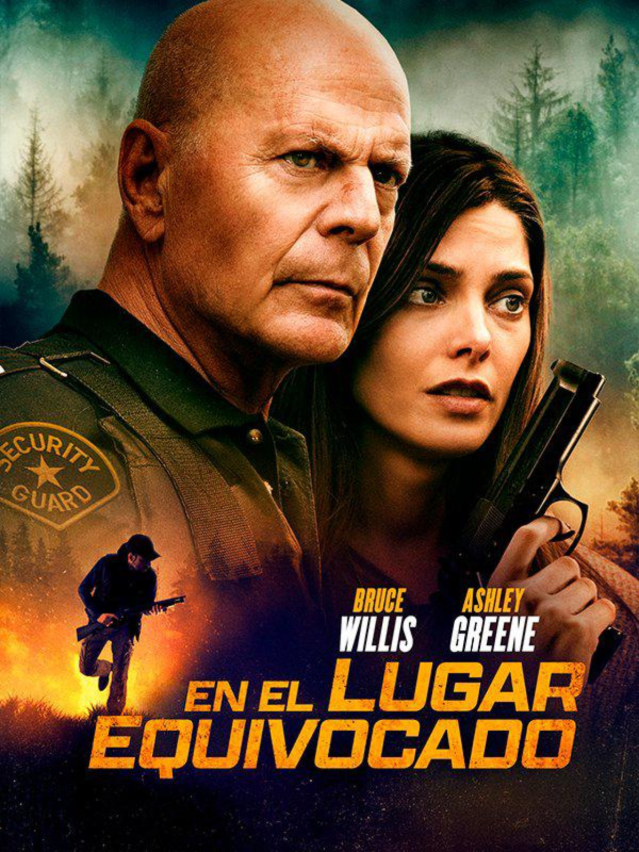 "En el lugar equivocado", Bruce Willis. Foto: X