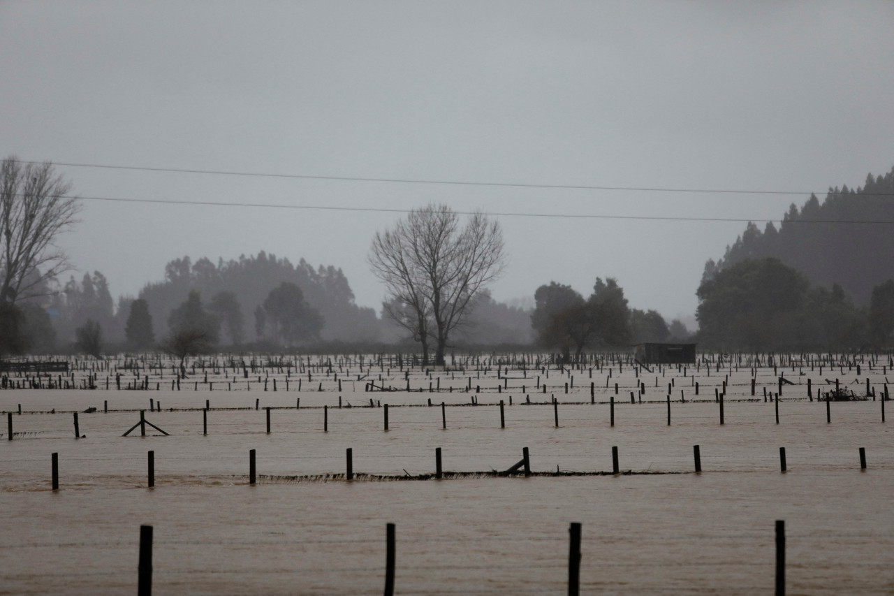 Inundaciones en Chile. Foto: Reuters