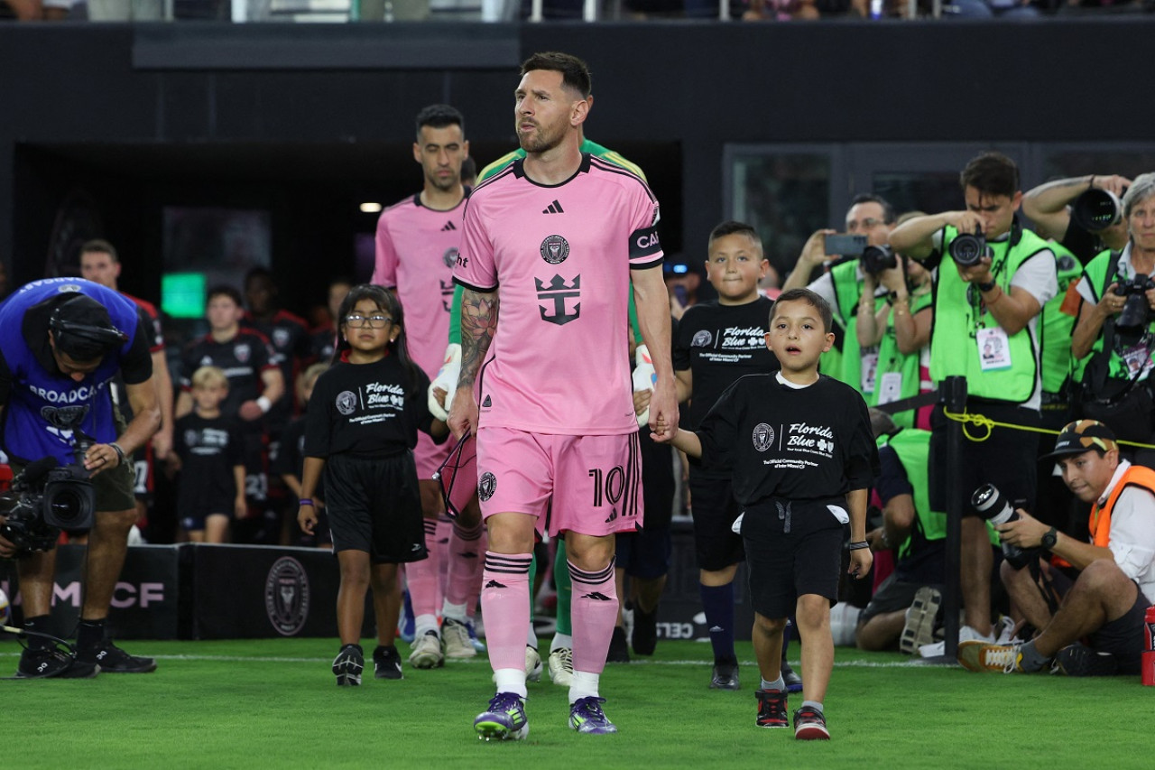 Lionel Messi; Inter Miami. Foto: Reuters.