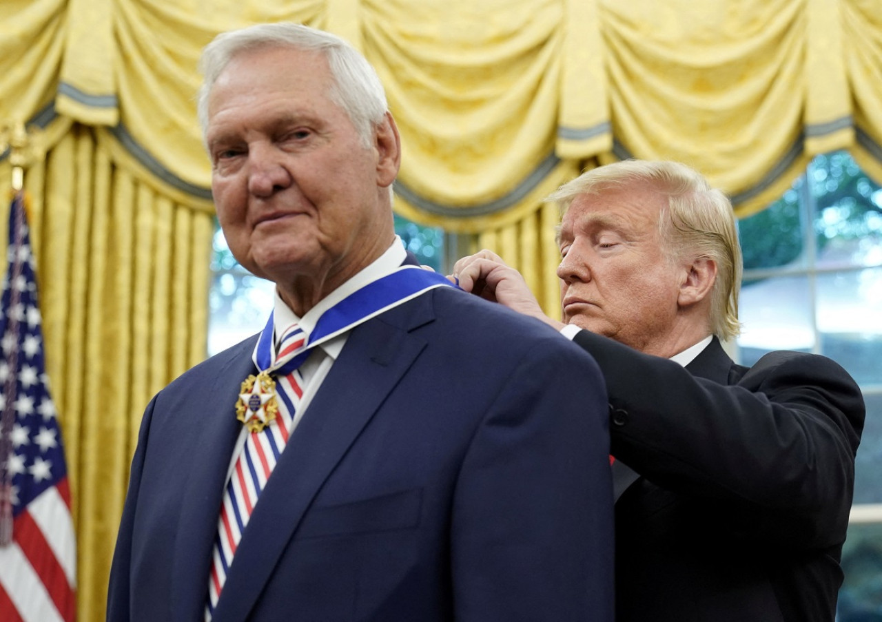 Jerry West; NBA. Foto: Reuters.