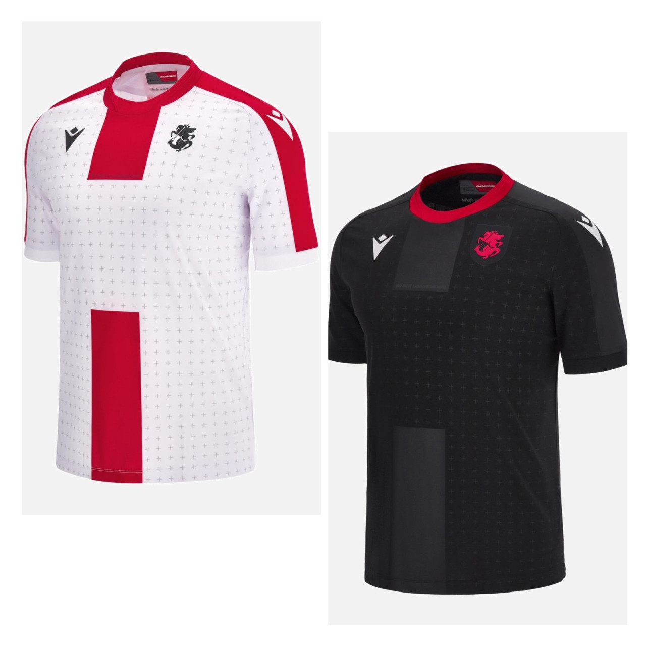 Camiseta titular y suplente de Georgia.