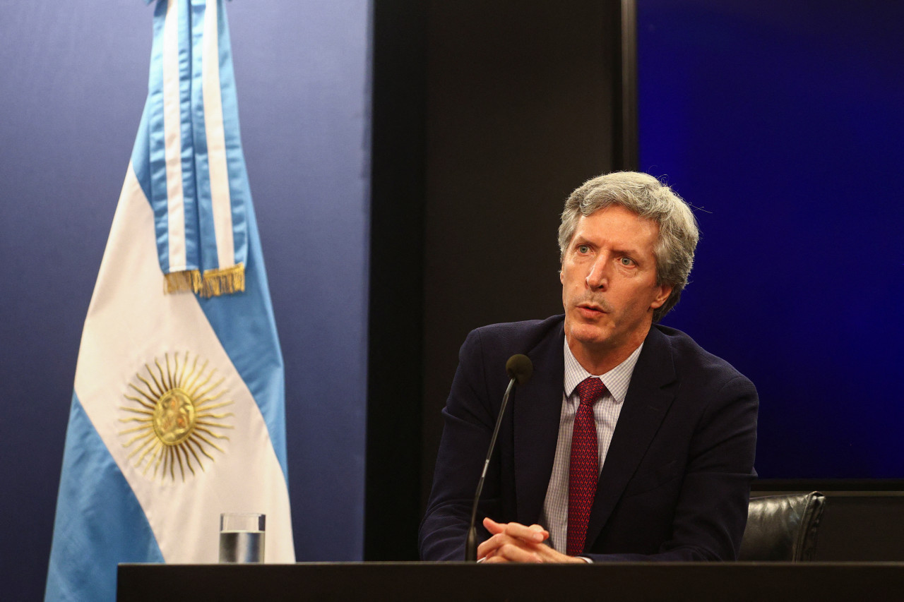 El presidente del Banco Central de la República Argentina, Santiago Bausili. Foto: Reuters