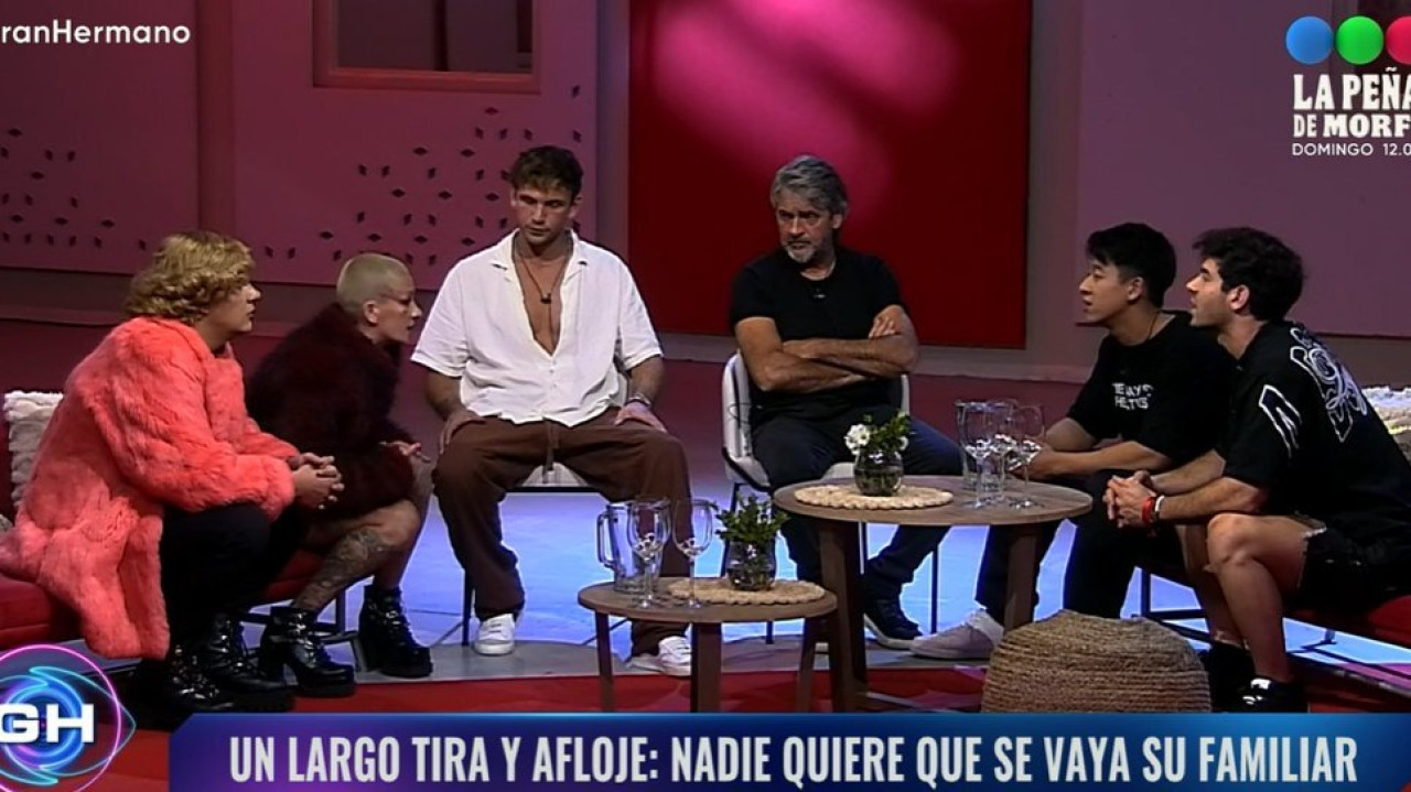 Tensión en Gran Hermano. Foto: Captura.