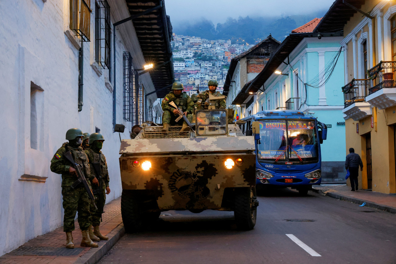 Violencia en Ecuador. Foto: Reuters