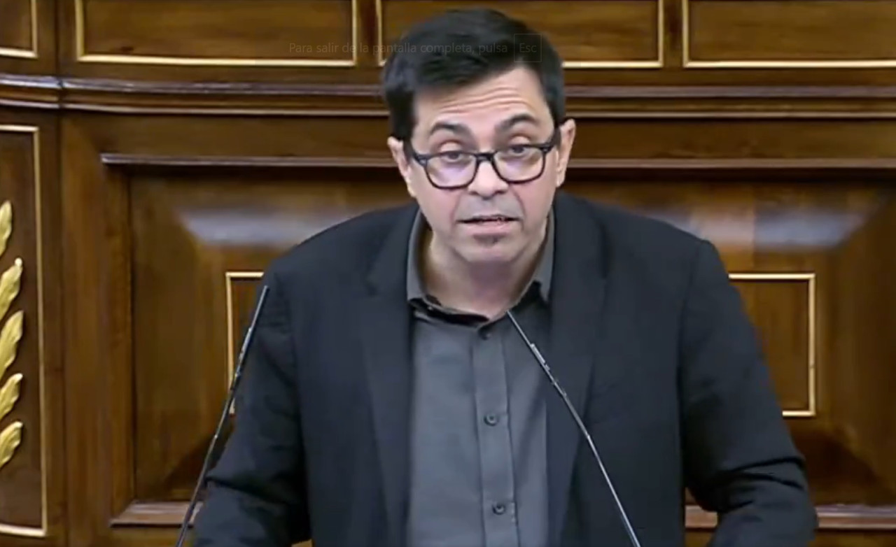 El legislador nacido en Argentina, Gerardo Pisarello. Foto: captura