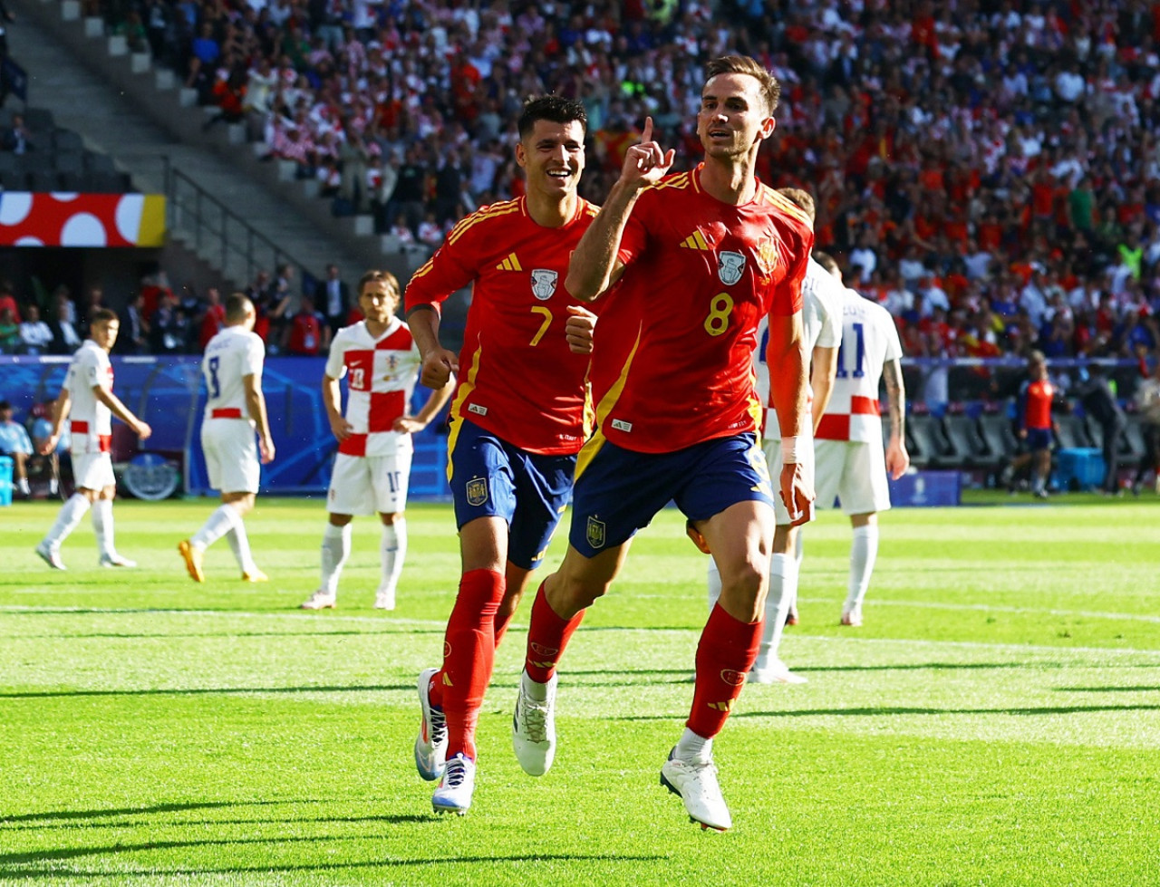 Fabián Ruiz; Selección de España; Eurocopa. Foto: Reuters.