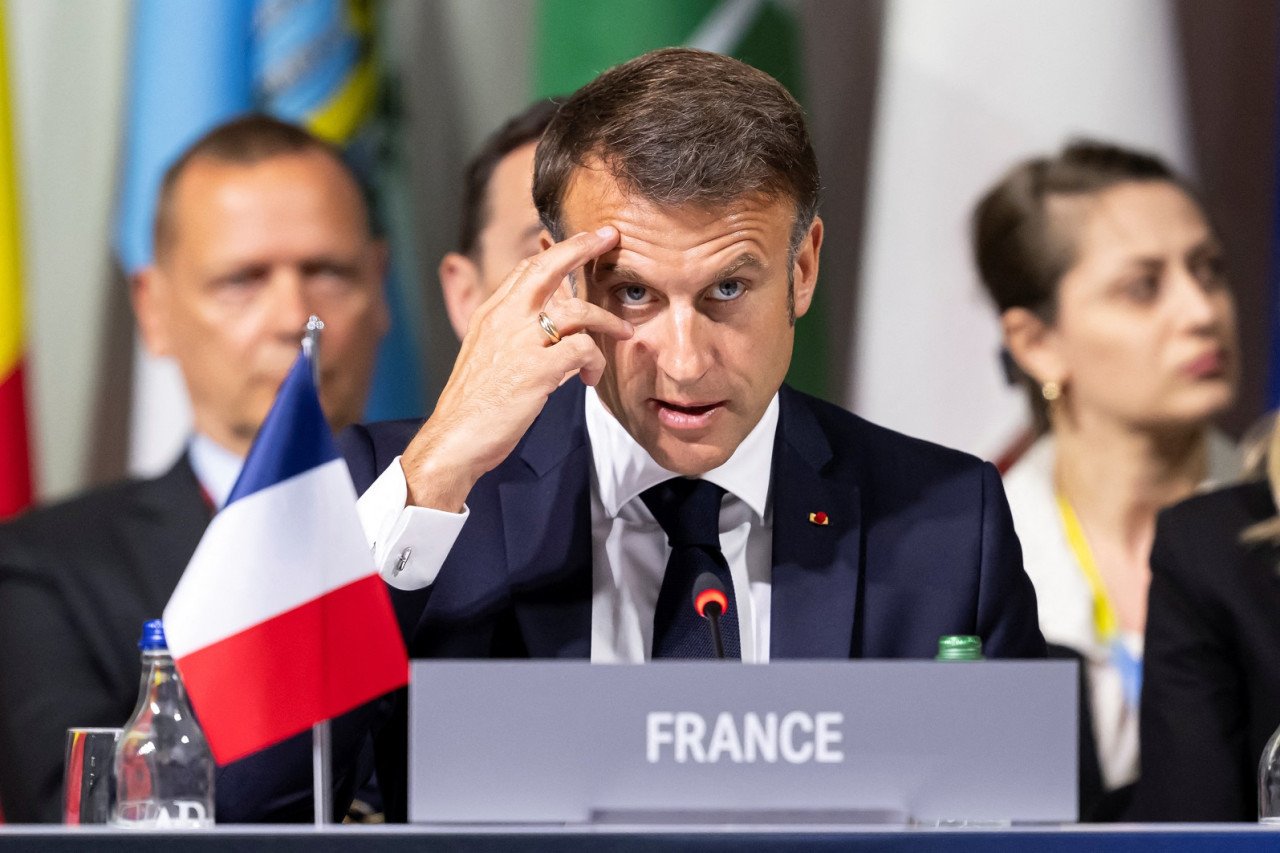 Emmanuel Macron, presidente de Francia. Foto: Reuters