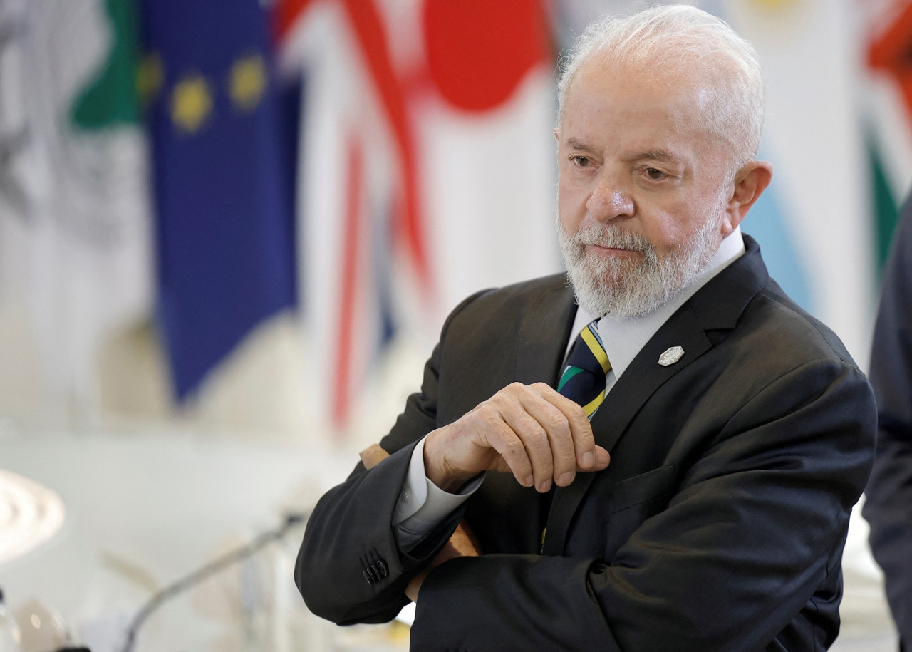 Lula da Silva, presidente de Brasil. Foto: Reuters