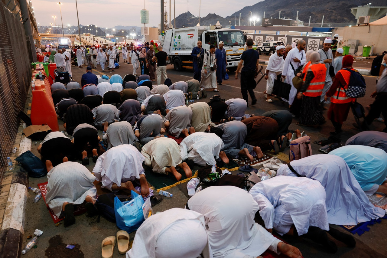 Peregrinación a La Meca. Foto: Reuters