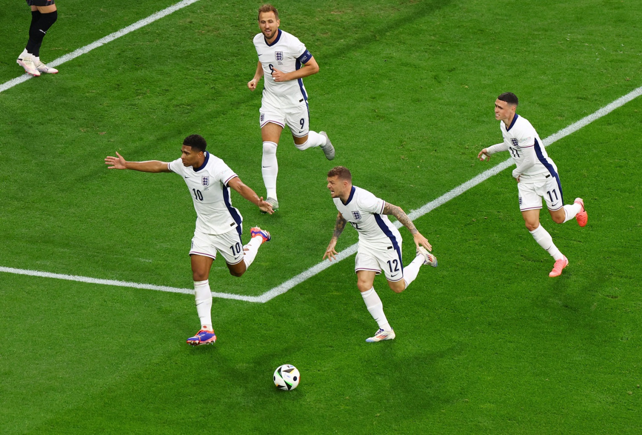 Inglaterra vs Serbia, Eurocopa. Foto: Reuters