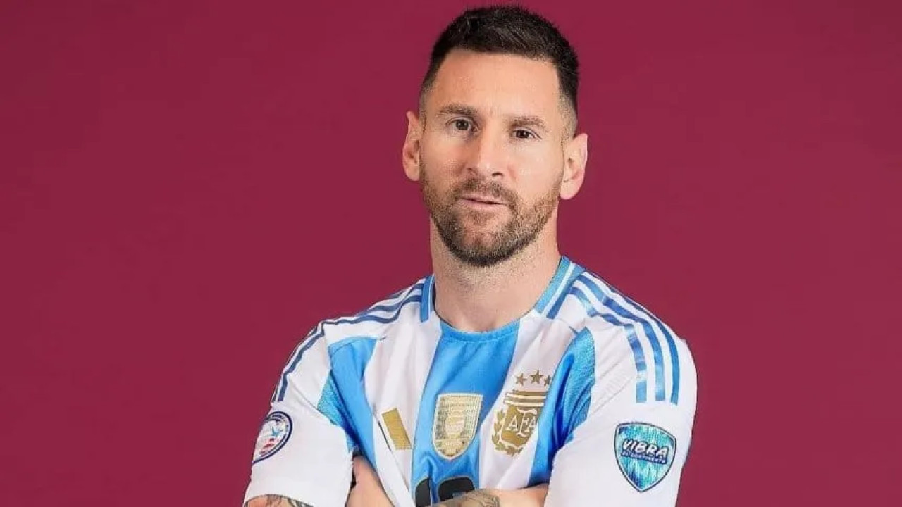 Lionel Messi, listo para la Copa América. Foto: X @CopaAmerica