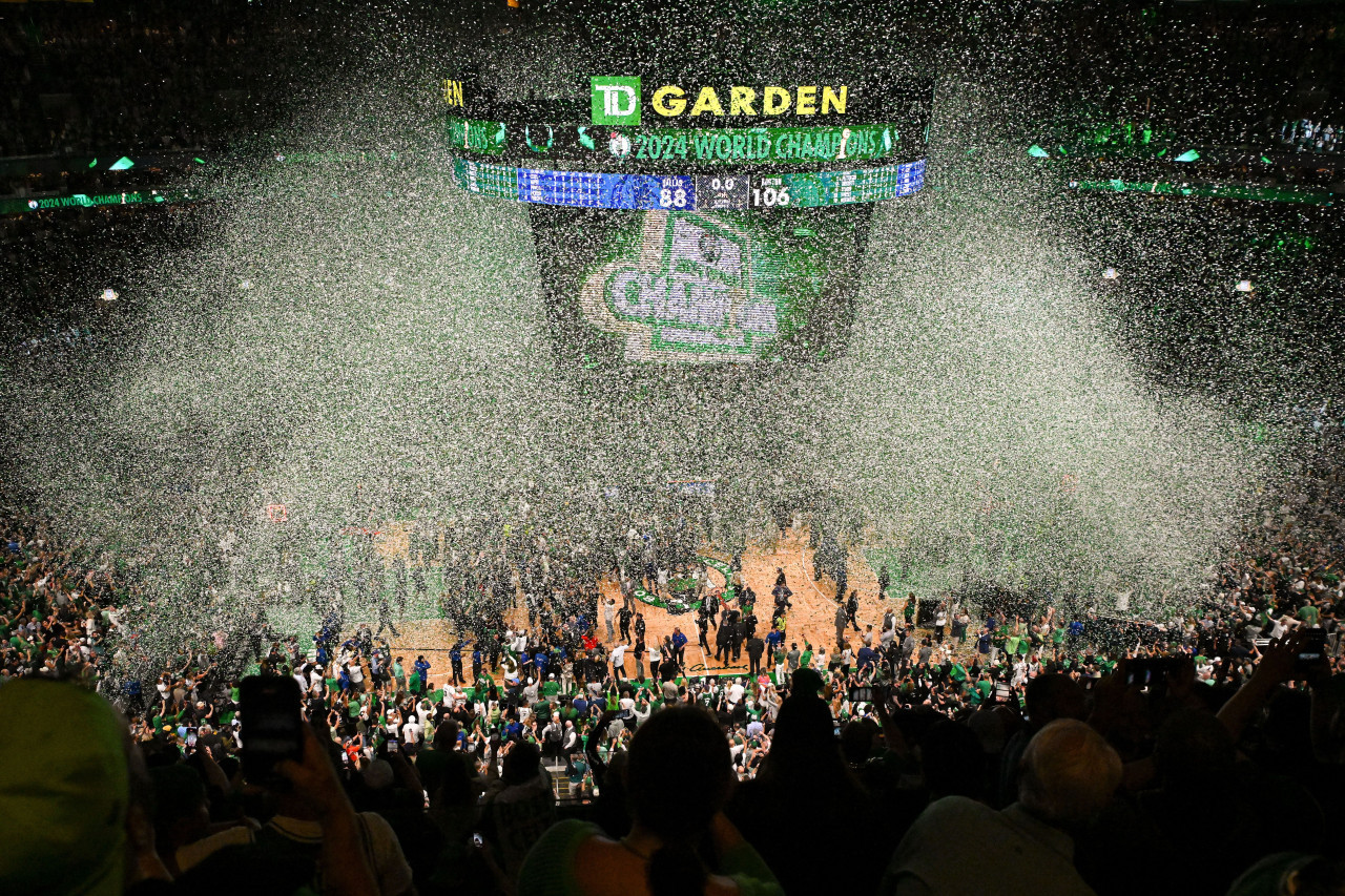 Boston Celtics, campeones de la NBA. Foto: Reuters.