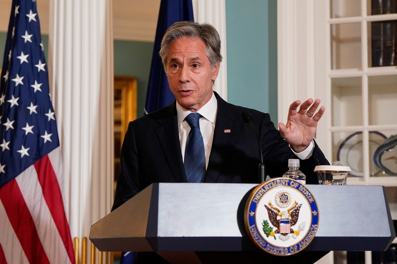 Antony Blinken, secretario de Estado de Estados Unidos. Foto: Reuters.