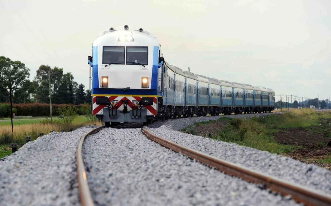 Tren a Mar del Plata. Foto: NA