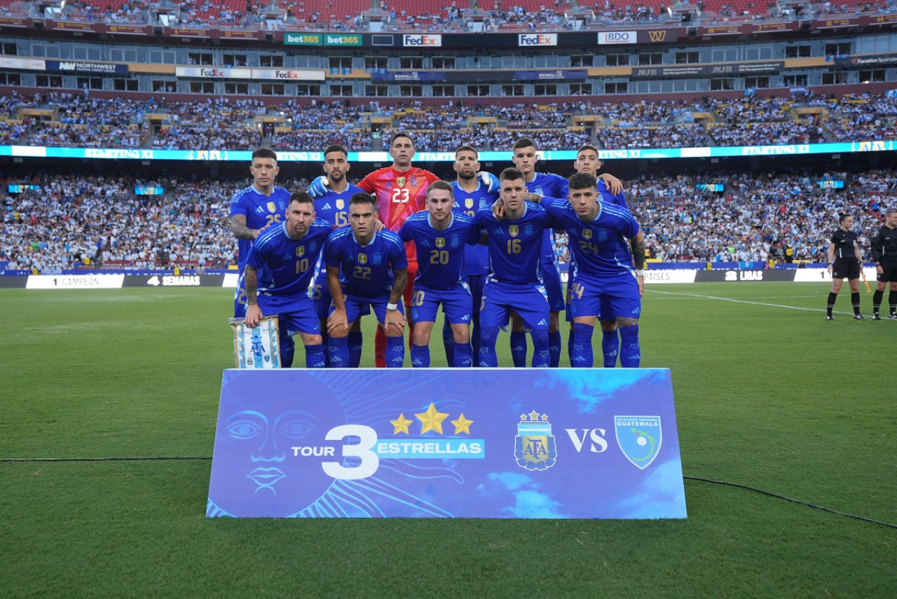 Selección Argentina; Copa América 2024. Foto: X @Argentina.