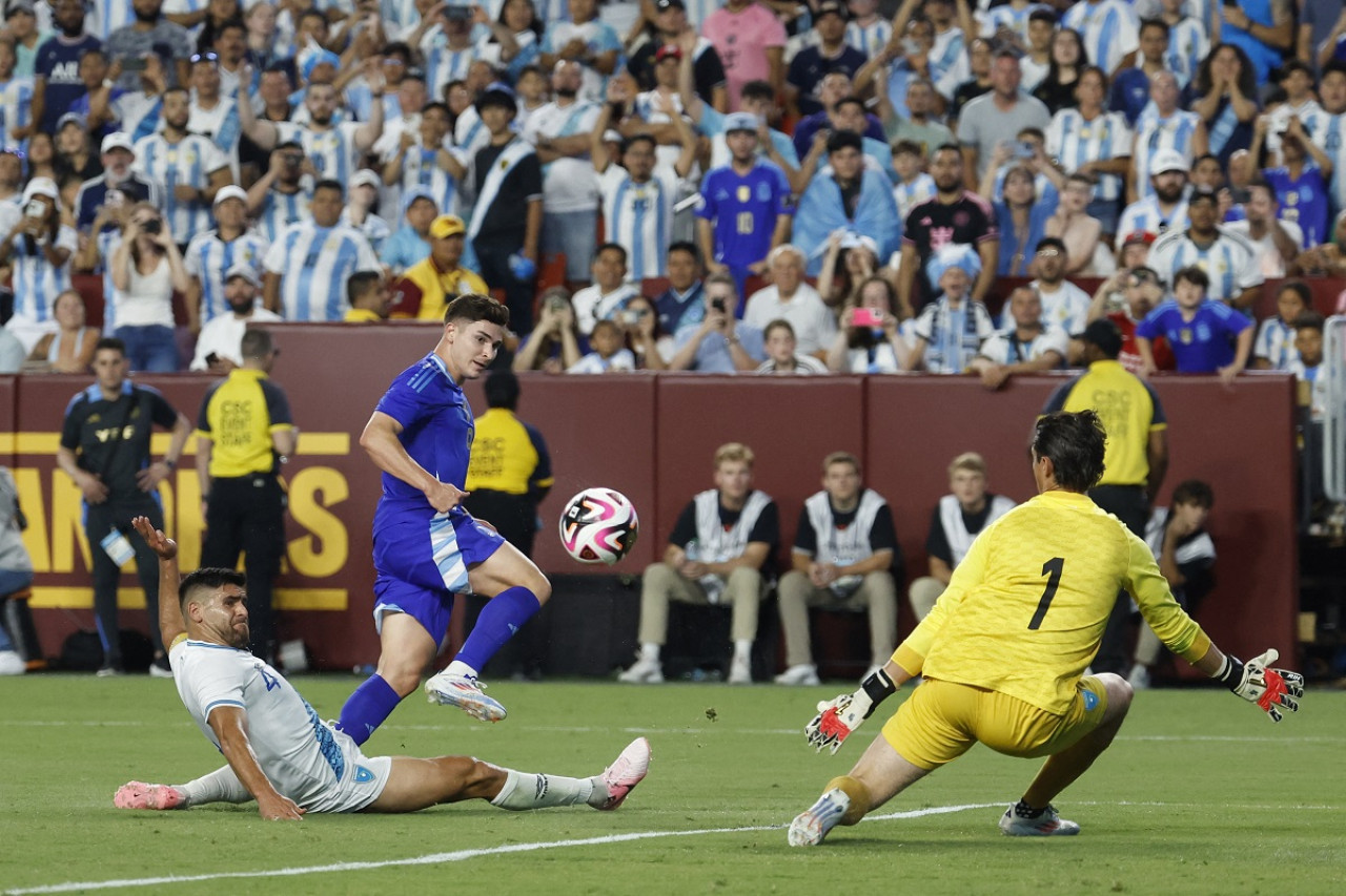 Julián Álvarez; Selección Argentina. Foto: Reuters.