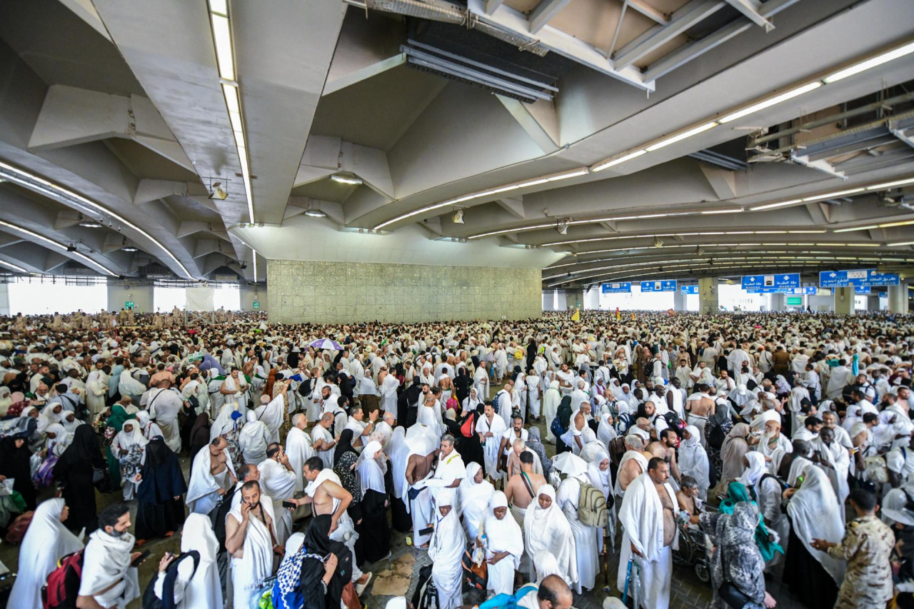 Peregrinación a La Meca; Arabia Saudita. Foto: EFE.