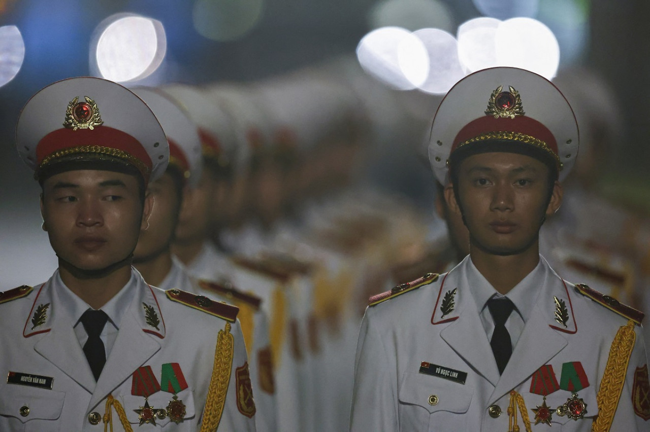 Llegada de Vladímir Putin a Vietnam. Foto: Reuters.