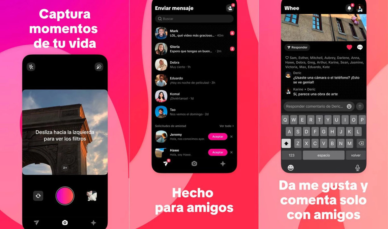 Whee, la nueva app de los creadores de TikTok.