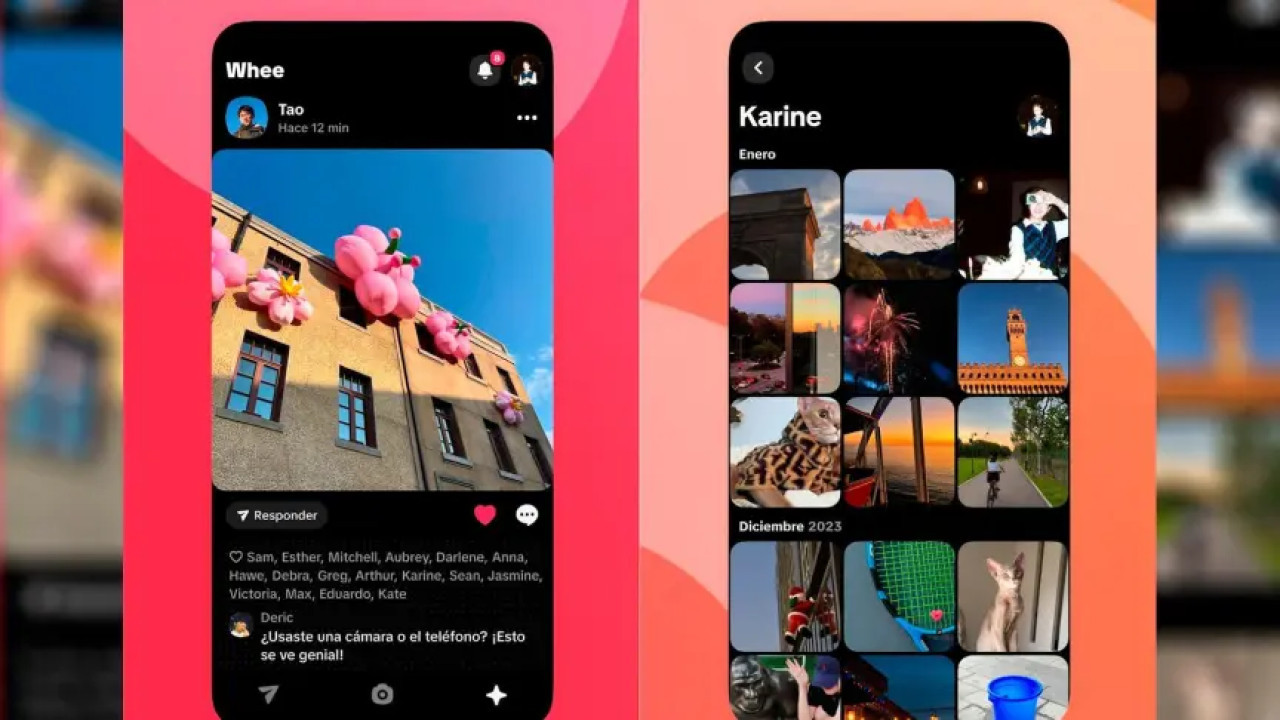 Whee, la nueva app de los creadores de TikTok.