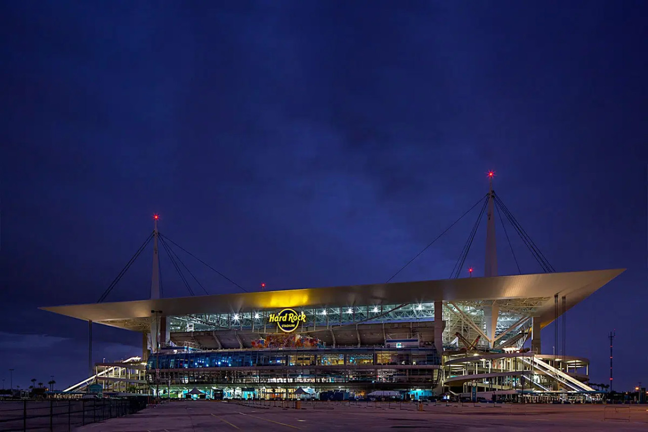 Hard Rock Stadium. Foto: Conmebol.