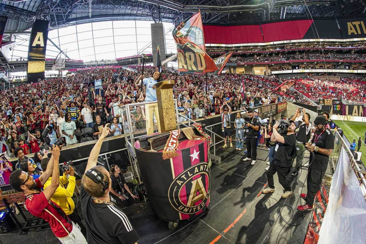 Mercedes-Benz Stadium; Atlanta United. Foto: Reuters.