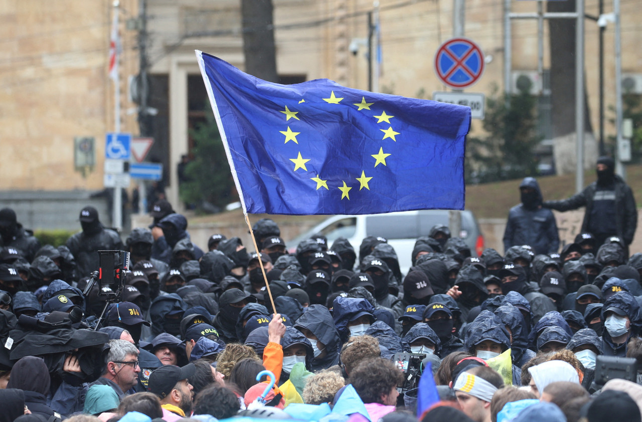 Bandera de la Unión Europea. Foto: Reuters.