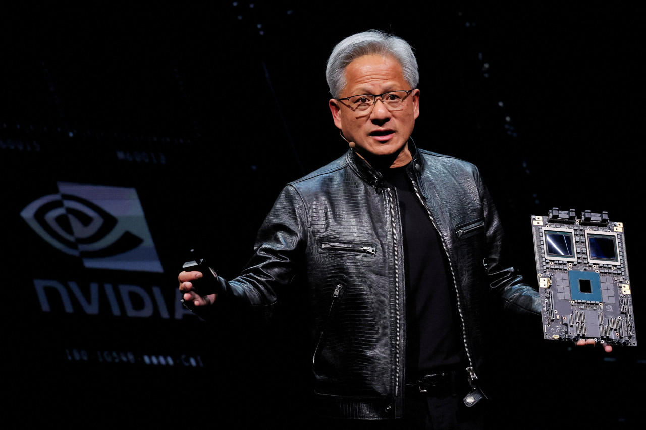 Jensen Huang, fundador de Nvidia. Foto: Reuters.