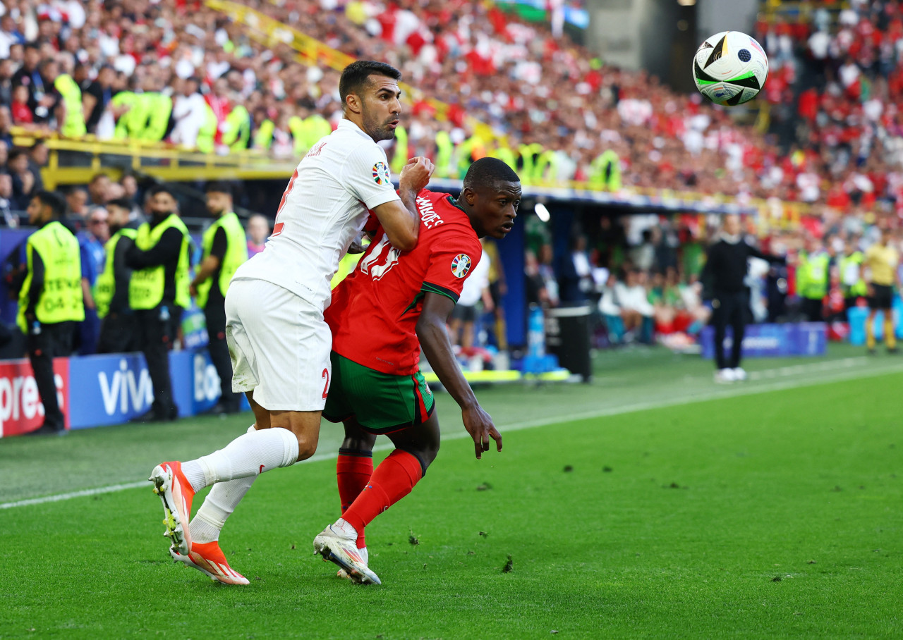 Portugal vs Turquía, Eurocopa. Foto: Reuters