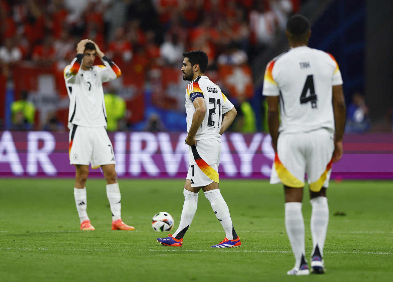 Alemania vs Suiza, Eurocopa 2024. Foto: Reuters