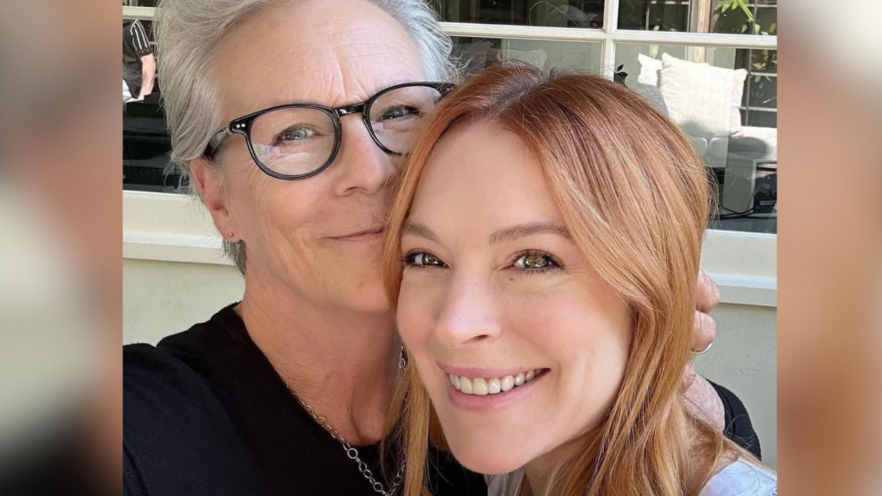 Lindsay Lohan y Jamie Lee Curtis. Foto: Instagram