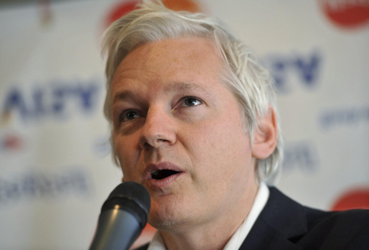 Julian Assange. Foto: EFE.