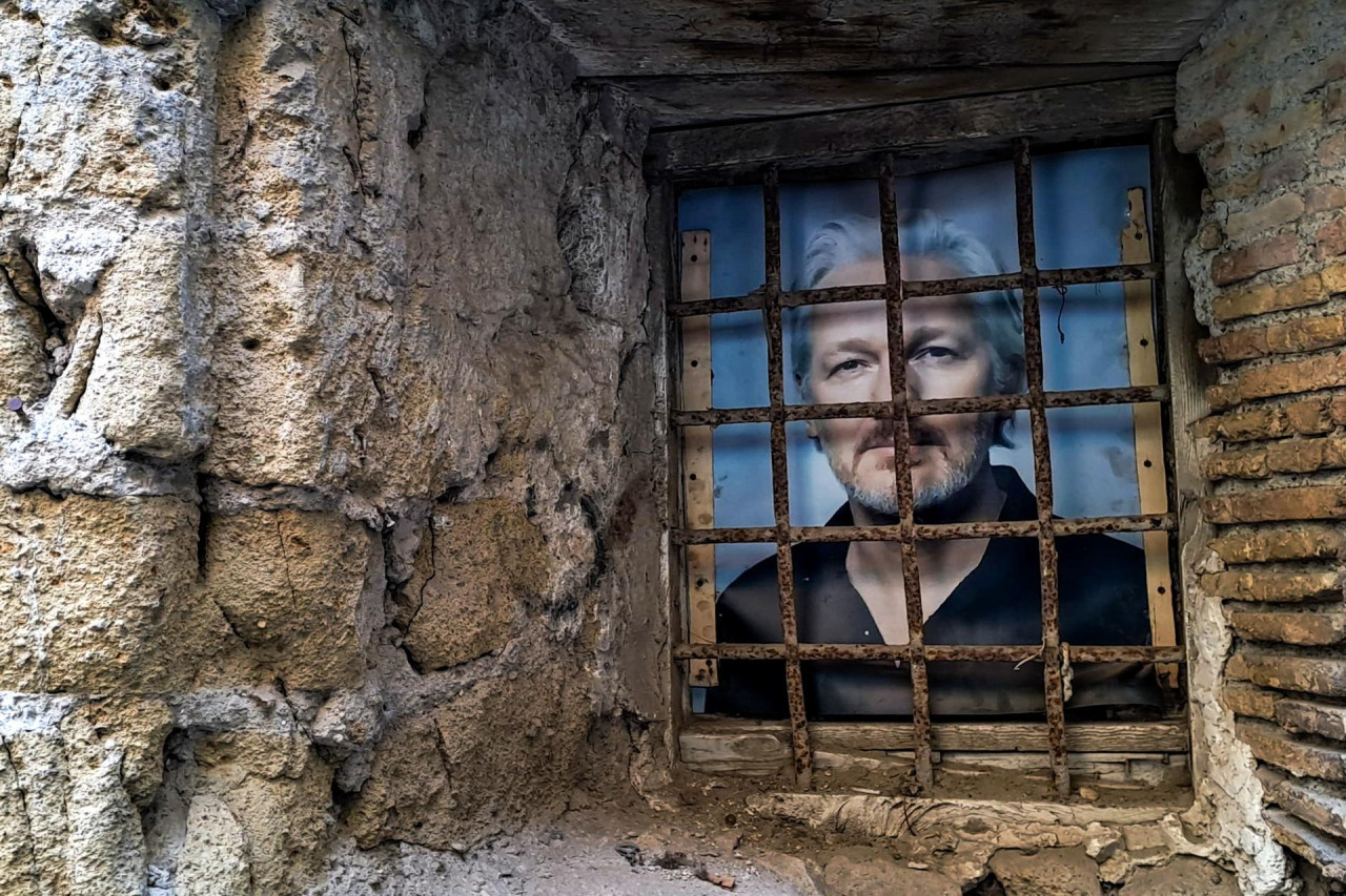 Julian Assange. Foto: EFE.