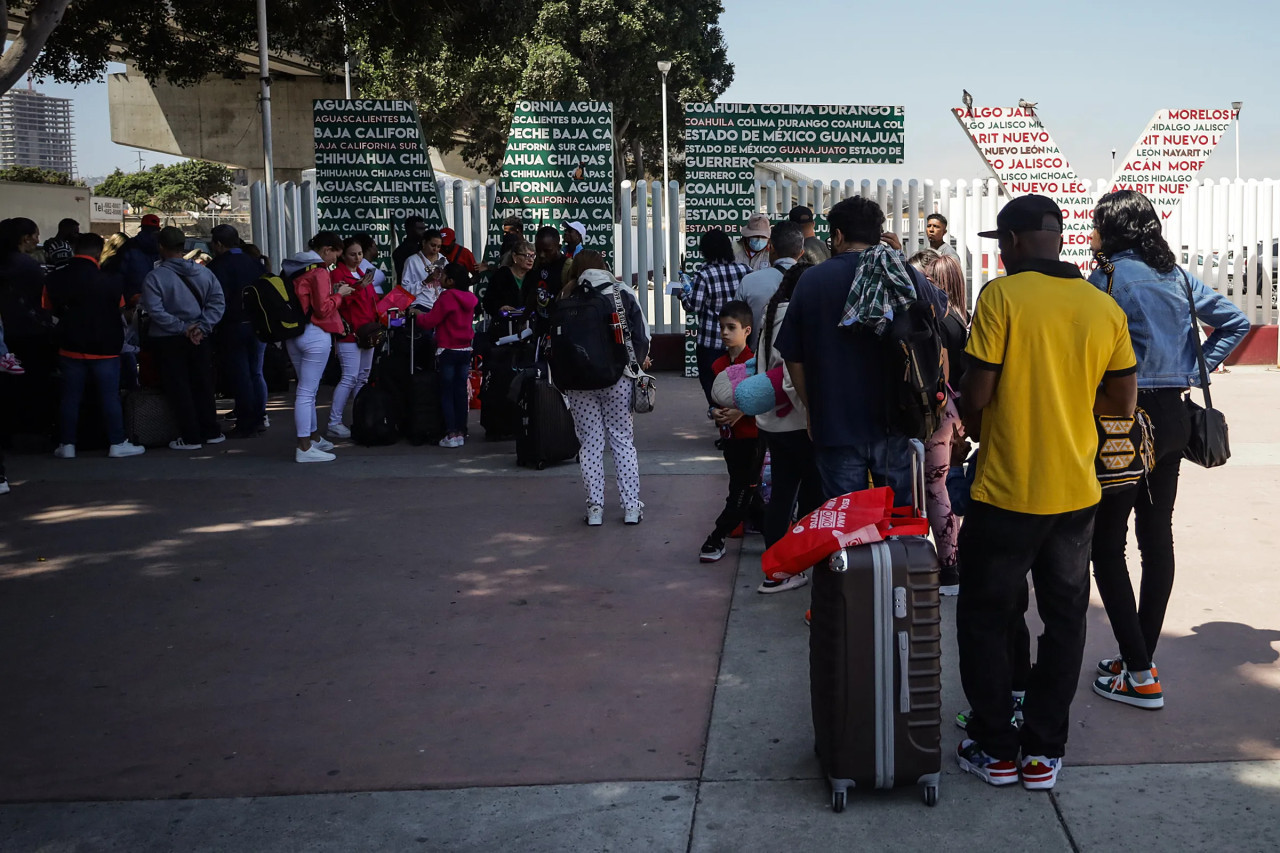 Migrantes, México. Foto: EFE