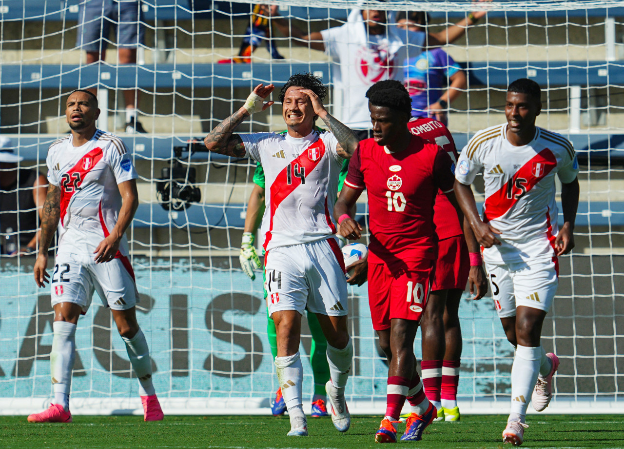 Perú y Canadá, Copa América. Foto:Reuters